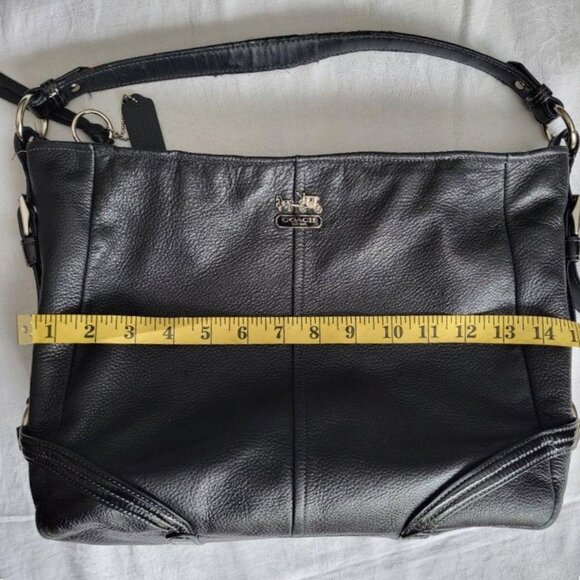 Coach Chelsea Katarina Black Leather Bag - Picture 10 of 12